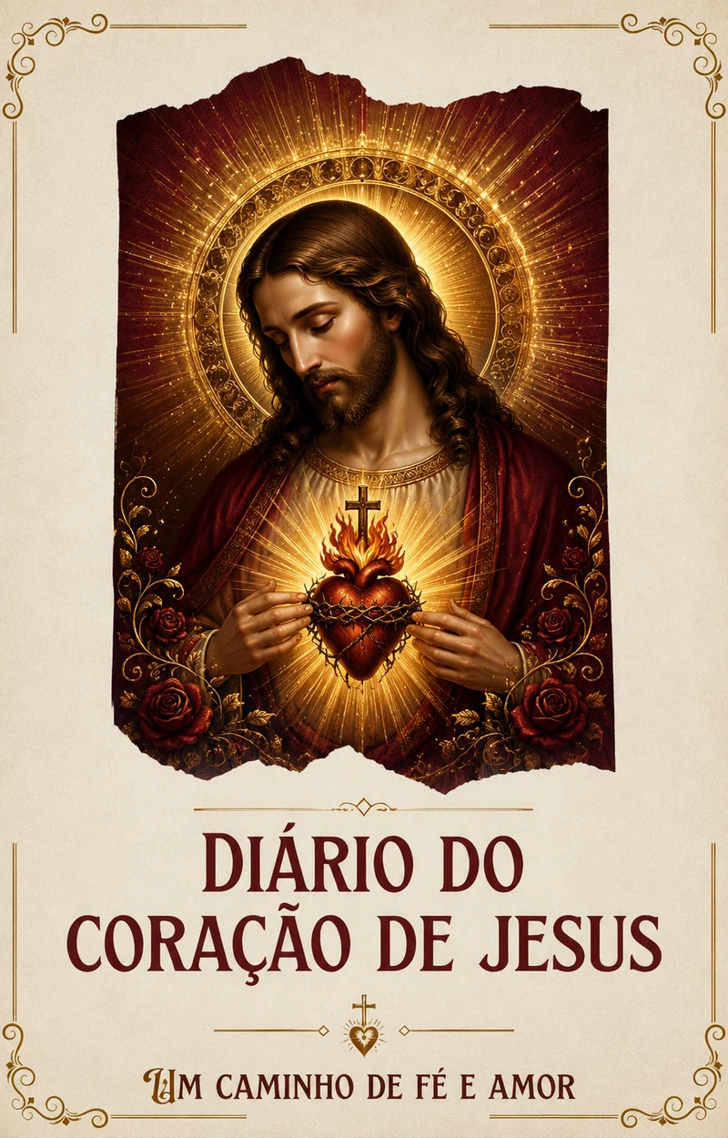 Capa Diário do Coração de Jesus